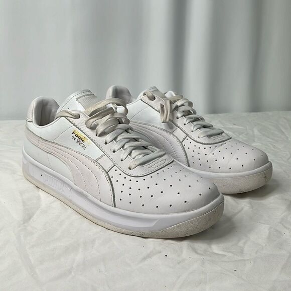PUMA GV SPECIAL ALL WHITE MENS SNEAKERS FTL-04-004 - Picture 1 of 11
